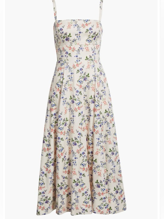 Hill House Dresses & Skirts - NWT Hill House Home The Margot Midi Dress Scallop Bow Chintz Pink XS